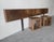 Metal 1970s Bespoke Patinated Copper Headboard and Nightstand Set For Sale - Image 7 of 18