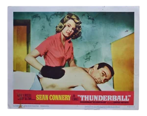 James Bond 007 Thunderball Original Lobby Card, UK, 1965
