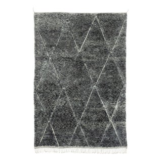 Hand-Knotted Wool Premium Rug by Azele Studio For Sale