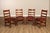 Mission Antique L. & J. G. Stickley Set Of Four Oak Ladder Back Dining Chairs #800 For Sale - Image 3 of 18