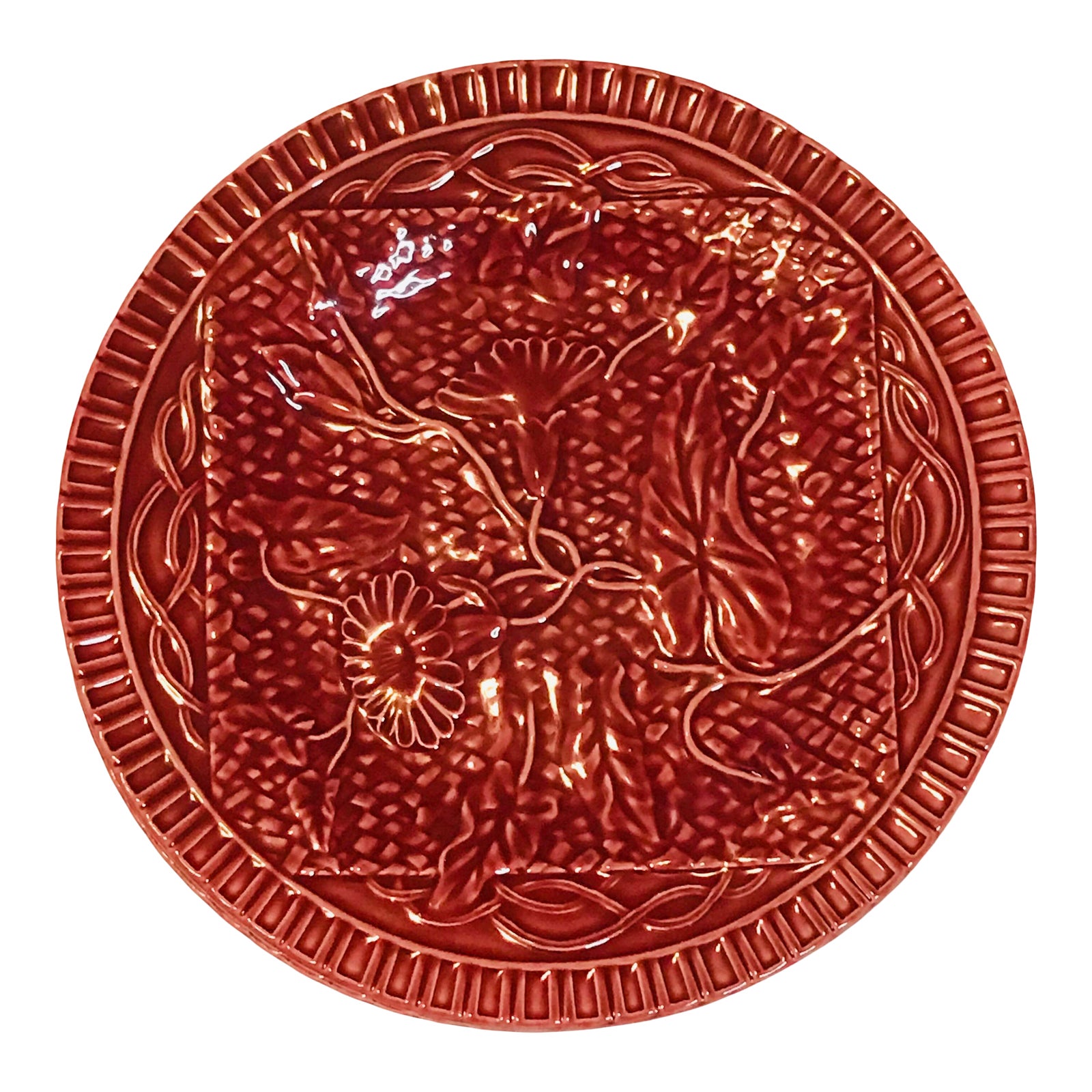 Red Jay Willfred for Bordallo Pinheiro Plates Set of 5 Chairish