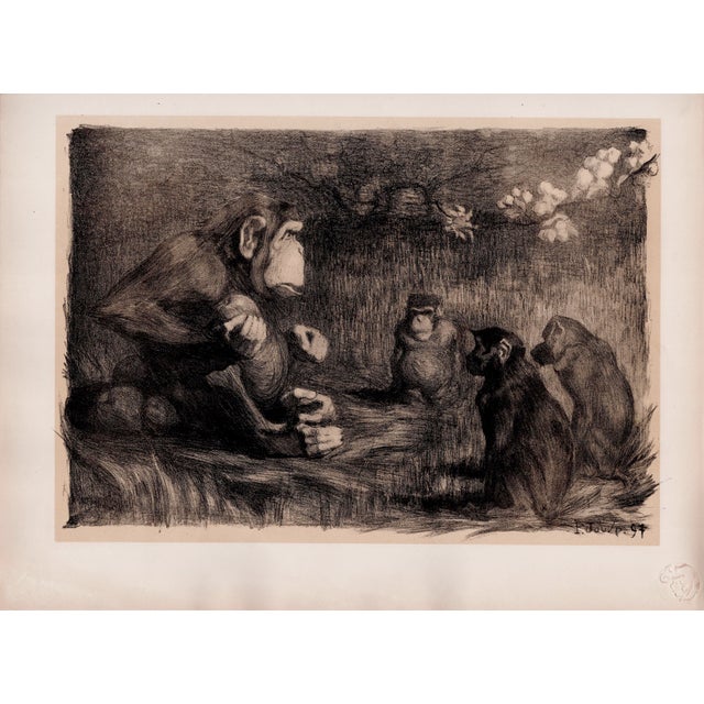 Paul Jouve, The Judgment of Paris, 1897, Lithograph on Paper For Sale - Image 10 of 10