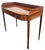 Antique English Sheridan Inlaid Two Drawer Sideboard Server Table For Sale - Image 4 of 13