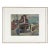 Antique Wpa 1912 Oil Painting of Shipping Yard by Frank Culman For Sale