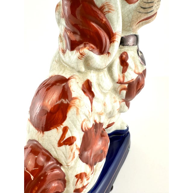 Vintage English Traditional King Charles Spaniel Porcelain Dog Figurine For Sale In Little Rock - Image 6 of 11