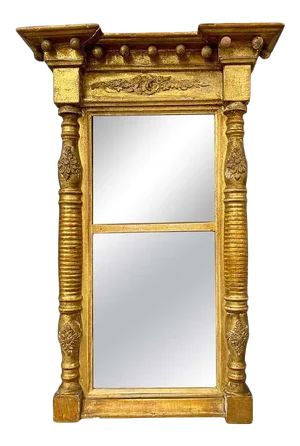 19th Century Empire Style Wall or Table Mirror