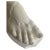 Cream Classical Plaster Hermes Foot Sculpture by D Brucciani & Co, London For Sale - Image 8 of 13