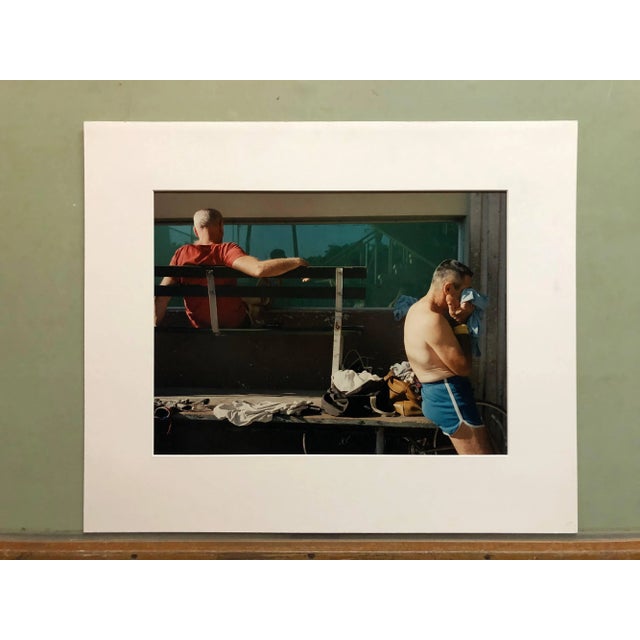 1980s Jerome Liebling, Vintage Signed Color Photograph Handball Players 1983 Miami Beach Florida, 1983 For Sale - Image 5 of 9