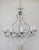 Antique reproduction Italian chandelier with beaded arms and rock style crystals These are part of our new collection for...