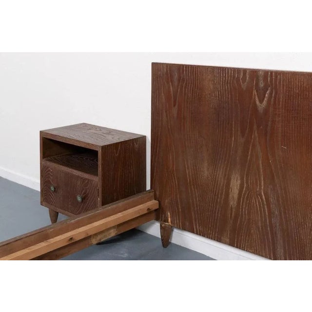 1950s Italian Modern Single Bed by Paolo Buffa, 1950s For Sale - Image 5 of 8