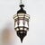 Moroccan Vintage Moroccan Frosted Glass Pendant Light For Sale - Image 3 of 7