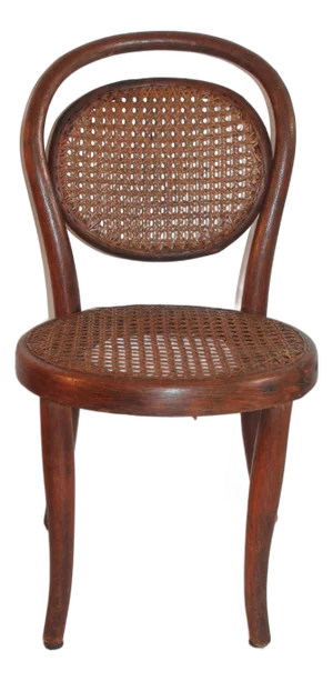 Children's Bentwood Chair With Cane Seats, 19th Century