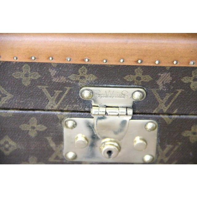 1920s Small Monogram Trunk from Louis Vuitton, 1920 For Sale - Image 5 of 18