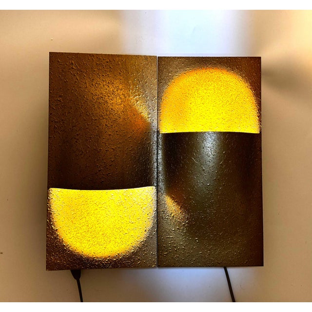 Gold Balance Wall Lamp Model C-1550 by Bertrand Balas for Raak Amsterdam For Sale - Image 8 of 8