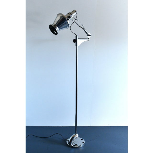 ORIGINAL 1920s medical lamp from Hanau converted into a floor lamp. The Hanau company still exists today in Germany, being...