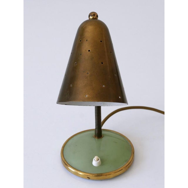 Mid-Century Modern Table Lamp from Vereinigte Werkstätten München, 1950s For Sale - Image 18 of 18