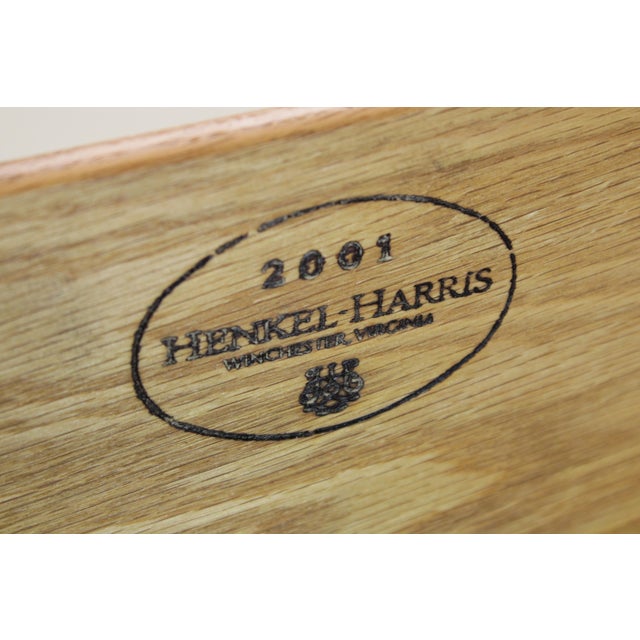 Henkel Harris Model 191 Marble Top Mahogany Chest For Sale - Image 15 of 16