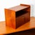 Mid Century Danish Modern Nightstand Floating Storage Shelf Drop Cabinet Vintage For Sale In Sacramento - Image 6 of 12