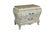 This mid-century Karges Venetian-style bombe chest is a masterclass in French Provincial cabinetry, showcasing a heavily...