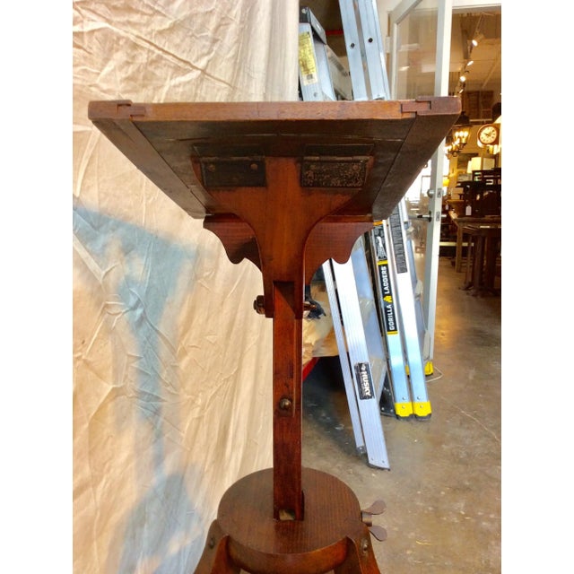 Early 1800s French Walnut Camera Stand For Sale - Image 12 of 13