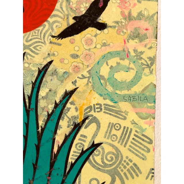 Ernesto Yerena “Resilience of Memory,” 2017 — Mixed Media on Panel For Sale - Image 14 of 18