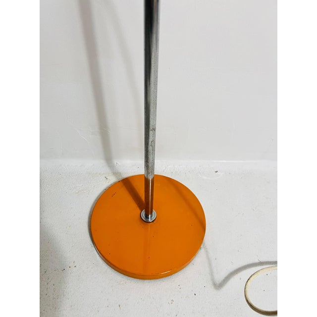 Midcentury Orange Space Age Floor Lamp by Staff, Germany, 1970s For Sale - Image 12 of 12