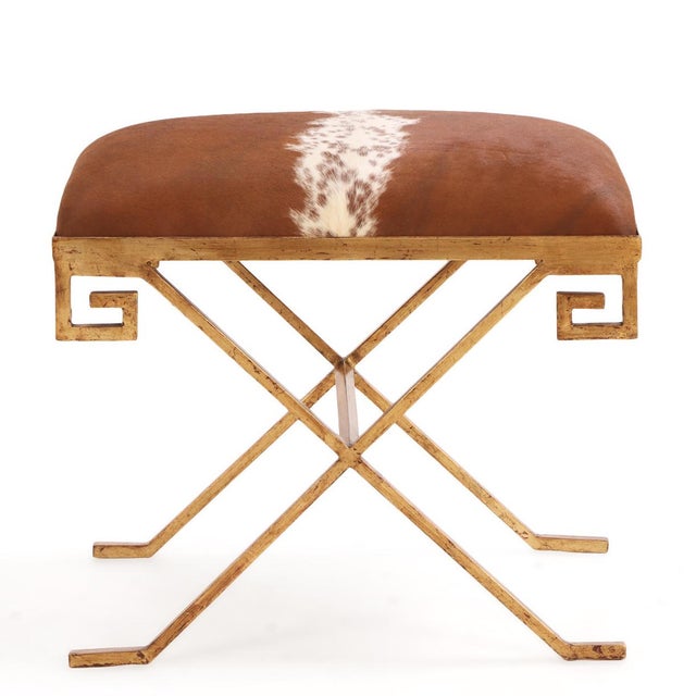 This Regency-inspired iron bench beautifully blends classical antiquity with modern luxury. Inspired by iconic...