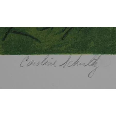 Samburu Caroline Schultz American (1936–2004) Date: circa 1980 Lithograph, signed and numbered in pencil Edition of HC 2/3...