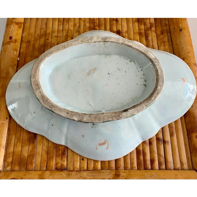 Vintage Chinoiserie Pedestal Dish For Sale In Miami - Image 6 of 10