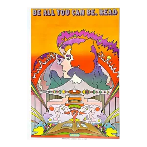 1970 Peter Max Pop Art Poster 4 Read
