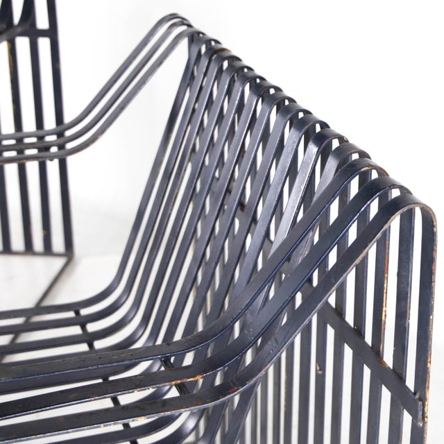 Vintage Metal Armchairs, 1970s, Set of 2 For Sale - Image 10 of 18