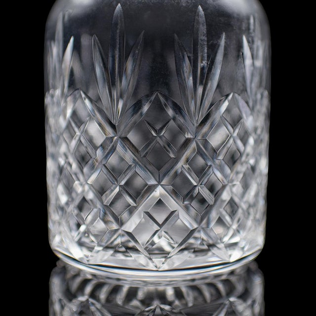 Vintage Sherry Decanter, English, Cut Glass, Spirit Bottle, Liqueur, Port, Gin For Sale - Image 11 of 12