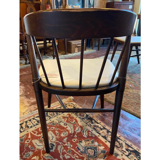 1920s 1920s Vintage Brown Wood Chairs - Set of 2 For Sale - Image 5 of 13