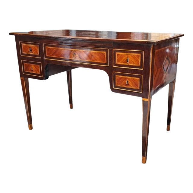Antique Italian Louis XVI Desk, 1700s For Sale