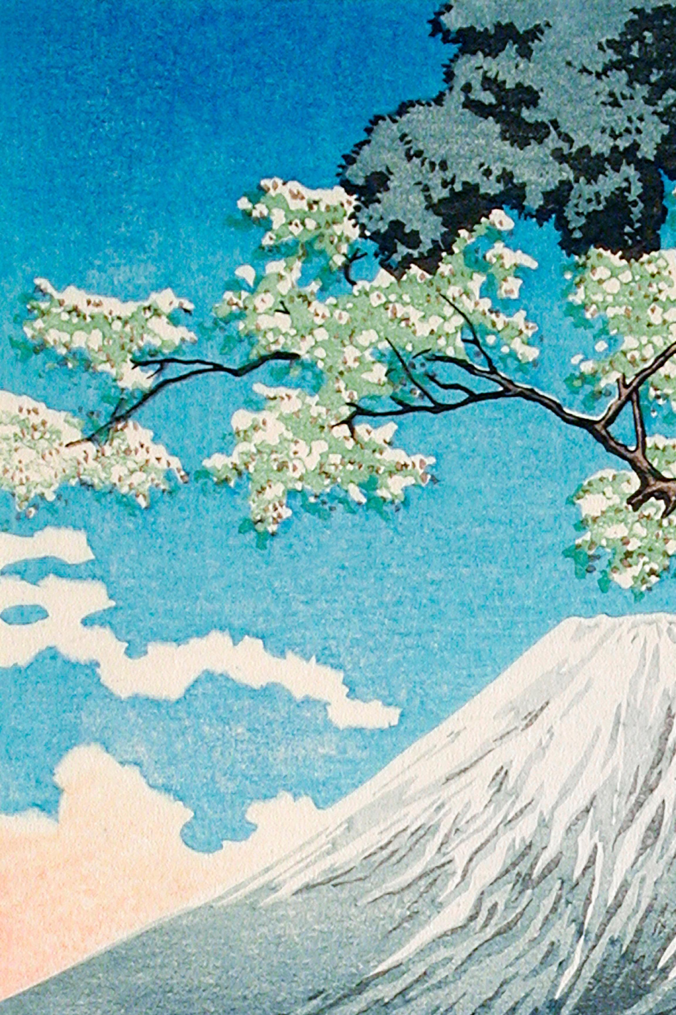 Mount Fuji From Lake Yamanaka, Hiroaki Takahashi, Japanese Shin
