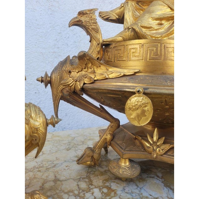 Golden Bronze Garnish, 1800s, Set of 3 For Sale - Image 17 of 18