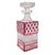 West German a & H Cranberry Cut-to-Clear Lead Crystal Whiskey Decanter 9" For Sale - Image 13 of 15