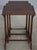 High Quality Inlaid Mahogany Nesting Stack Tables For Sale - Image 4 of 12