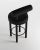 Collector Moca Bar Chair in Boucle Black by Studio Rig For Sale - Image 4 of 5