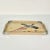 Ecru 1960s Vintage Rustic Farmhouse Boho Chic Large Cerused Oak Pheasant Tray, Medium, Thanksgiving For Sale - Image 8 of 11