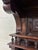 Late 19th Century Antique Late 1800s French Renaissance Revival Walnut Step Back Bookcase Cabinet For Sale - Image 5 of 17