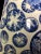 Large Japanese Decorative Blue and White Porcelain Vases, Set of 2 For Sale - Image 6 of 14