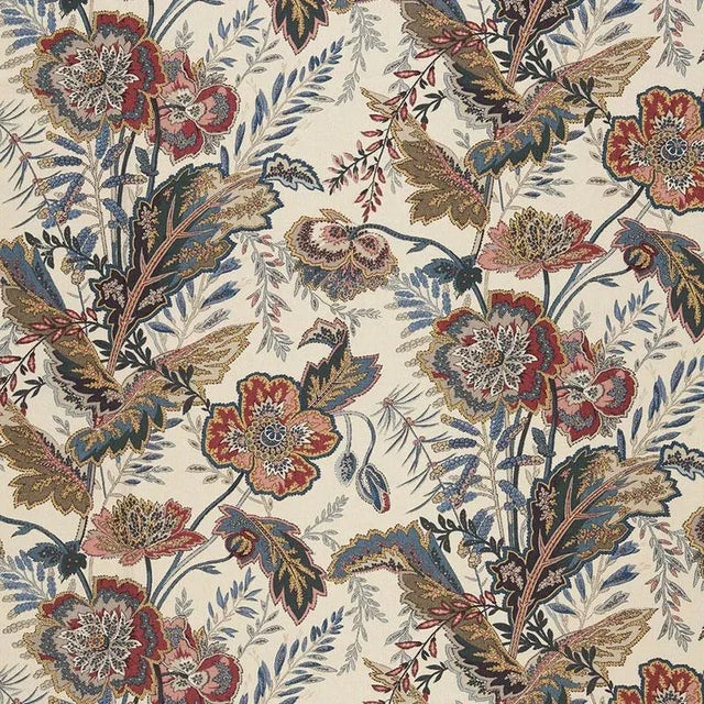Sample- Schumacher Sandoway Vine Fabric in Document For Sale