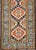 Tribal Colorful 1920s Antique n.w. Persian Runner With Sub-Geometric Medallions 3'0"x13'7" For Sale - Image 3 of 7