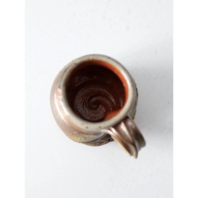Ceramic Vintage Amerian Studio Pottery Mug For Sale - Image 7 of 12