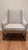 Dennis and Leen Dennis & Leen Attributed Louis XIII Fireside Wing Chair & Ottoman For Sale - Image 4 of 6