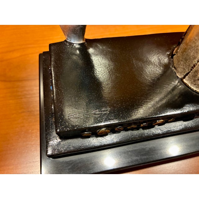 1980s Erté “Byzantine” Bronze Sculpture, Signed 35/375, 1987 Art Deco Revival For Sale - Image 5 of 8