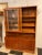 Brown 1970s Poul Hundevad Teak Glass Door Bookcase / China Cabinet Made in Denmark For Sale - Image 8 of 12
