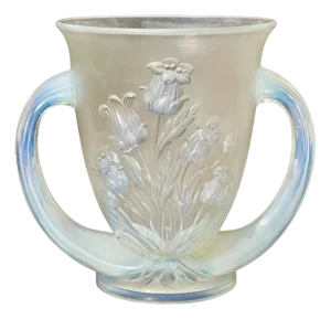 Opalescent Glass Vase by Verlys