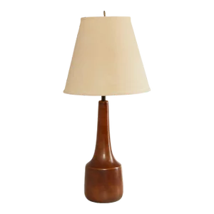 1960s Mid-Century Modern Ceramic Vasiform Table Lamp